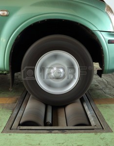 28234607-brake-testing-system-of-a-car-front-wheel