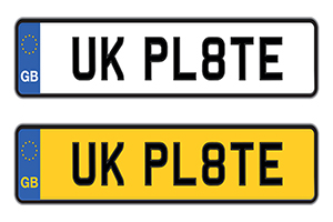 New Number Plate Laws